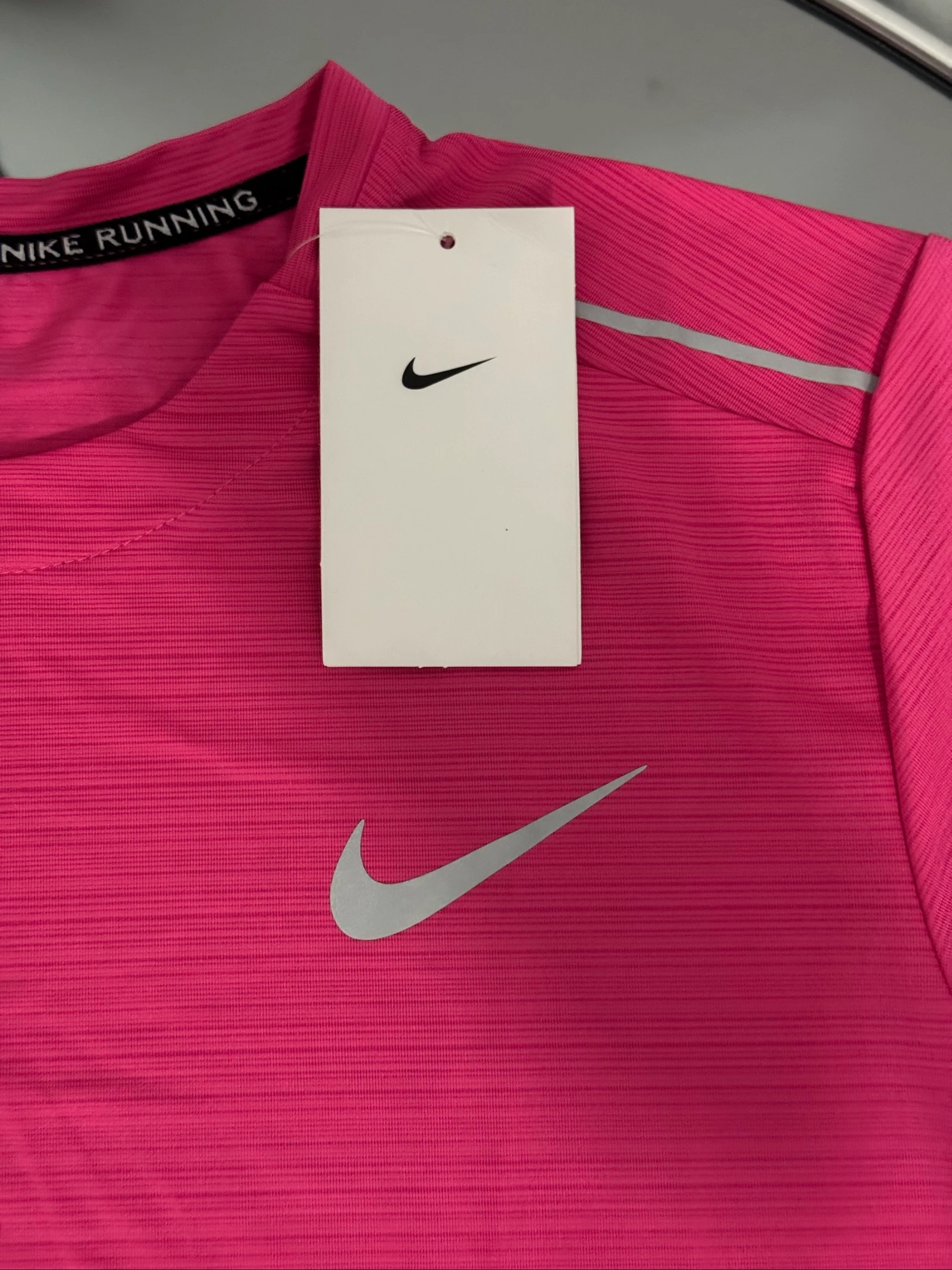 Roze hardloop T-shirt van Nike maat M – photo 2